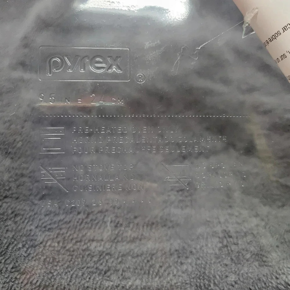 🌴3/$15🌴 Pyrex pie tin/plate glass New Bakeware - Picture 8 of 9